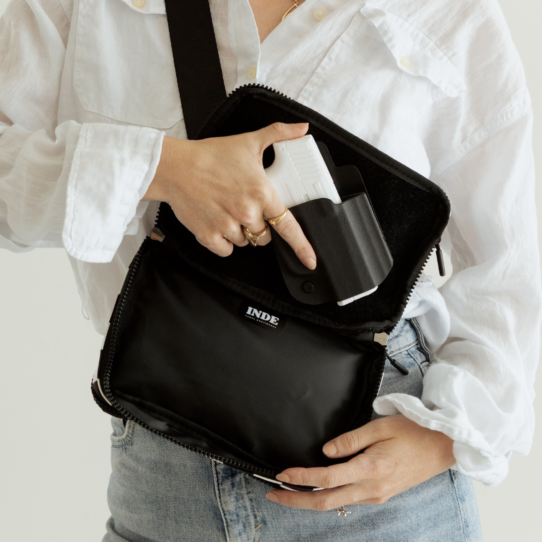 The Original INDE Bag & Holster Bundle (B&W Check)