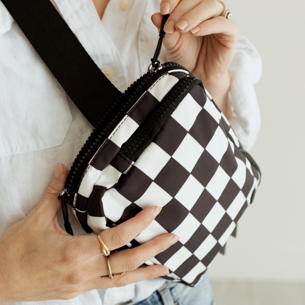 The Original INDE Bag & Holster Bundle (B&W Check)