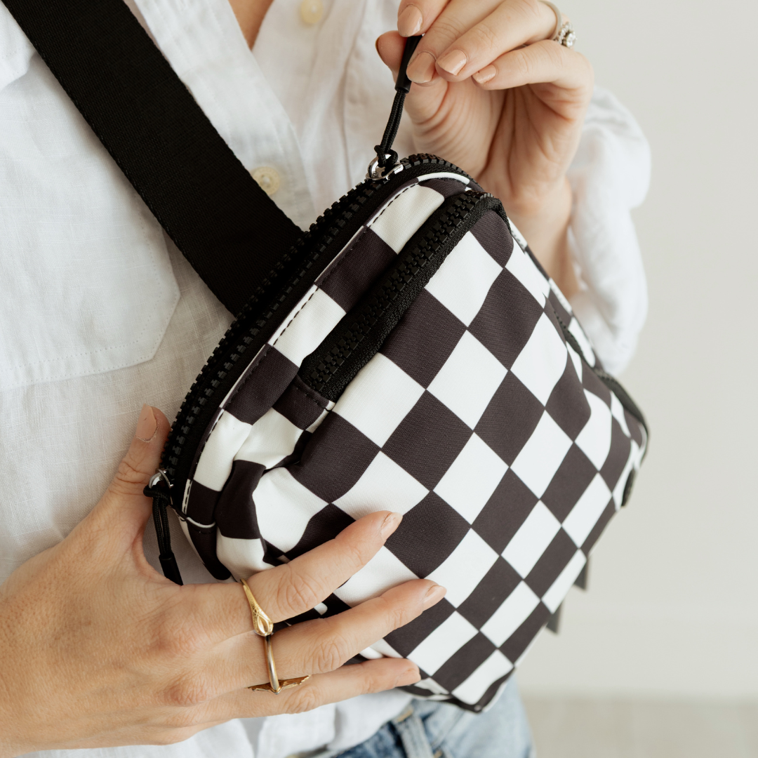 The Original INDE Bag & Holster Bundle (B&W Check)